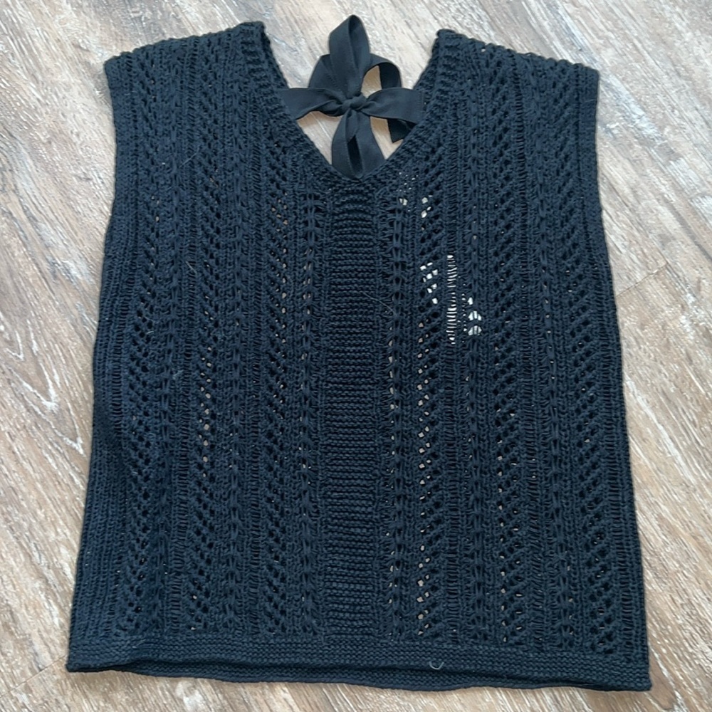 NWT lace sweater top
